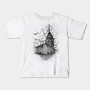 istanbul maiden tower Kids T-Shirt